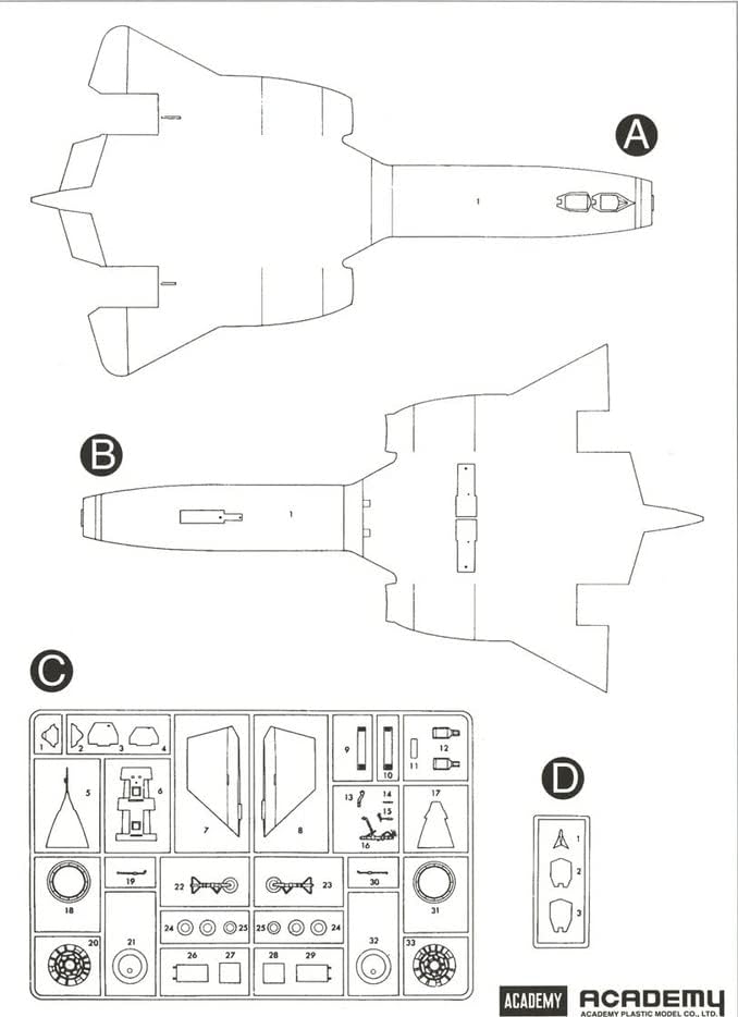 Academy SR-71 Blackbird 1:72