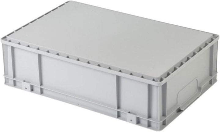 SparSet 5x Eurobox NextGen Insight Cover | HxBxT 22x30x40 | 20 Liter | Hoch/Rot | Eurobehälter, Tran