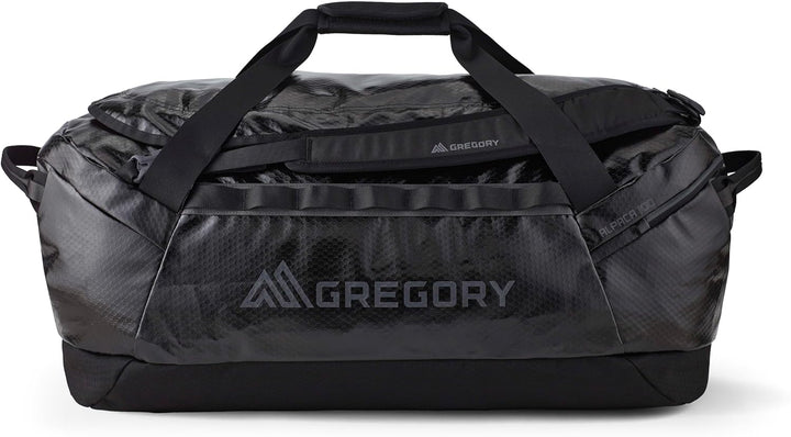Gregory Alpaca 100 Schwarz - Hochwertige geräumige Reisetasche, 100l, Grösse 100l - Farbe Obsidian B
