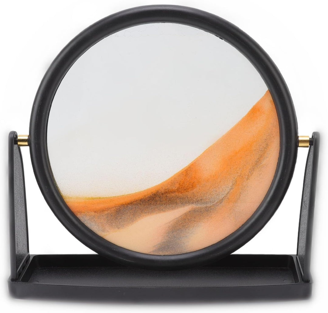 Natudeco Sandmalerei Animation Sandkunst Bild Tiefsee Sand Szene Treibsand Rahmen Sport Rund Glas 3D