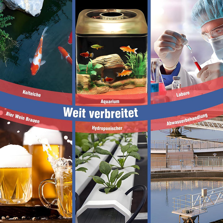 Elektrolyt für Messgeräte für gelösten Sauerstoff, 4er-Pack (je 30 ml), kompatibel mit GIDIGI und an
