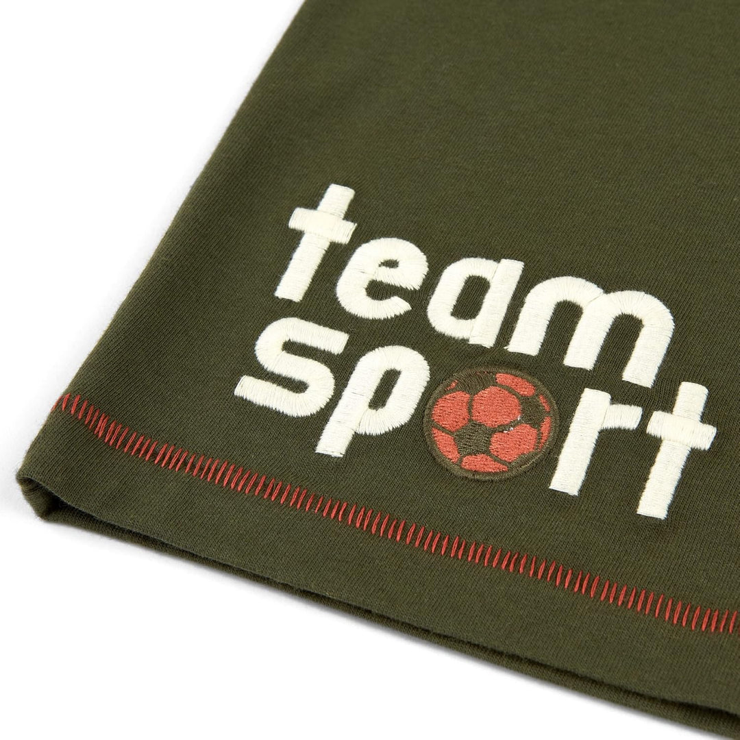 Sigikid Jungen T-Shirt, Dunklegrün
