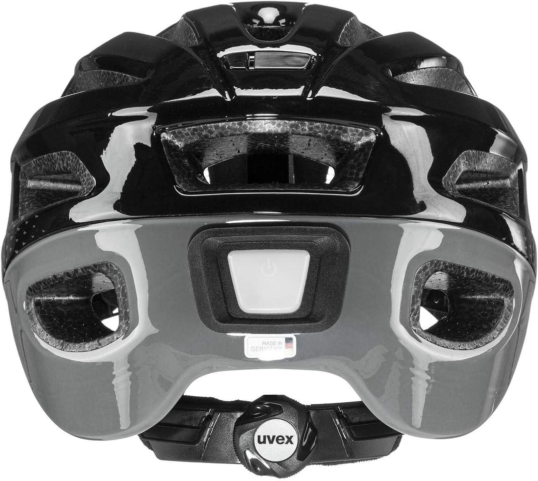 Uvex Unisex-Erwachsene True Fahrradhelm black - grey 52-56 cm, black - grey 52-56 cm