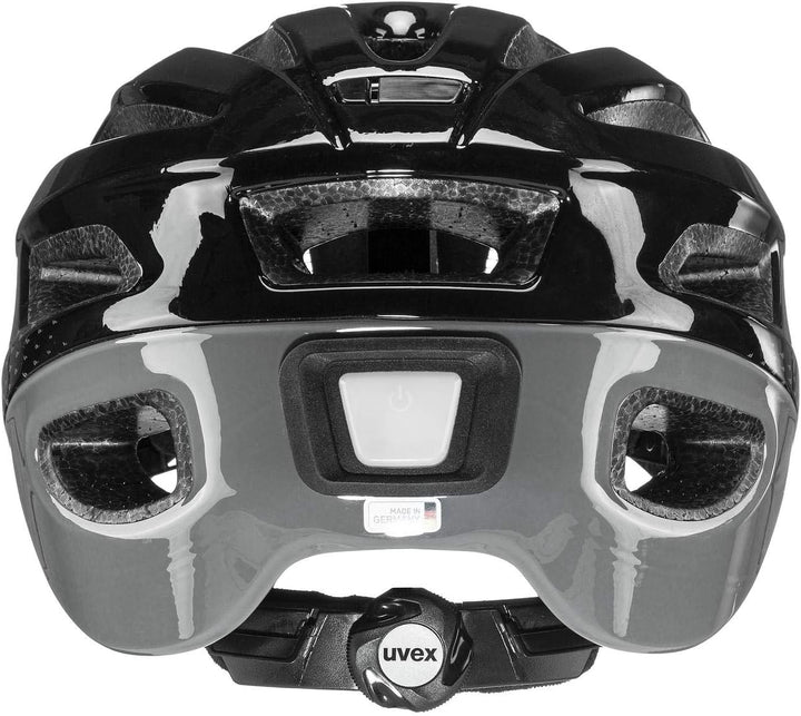 Uvex Unisex-Erwachsene True Fahrradhelm black - grey 52-56 cm, black - grey 52-56 cm