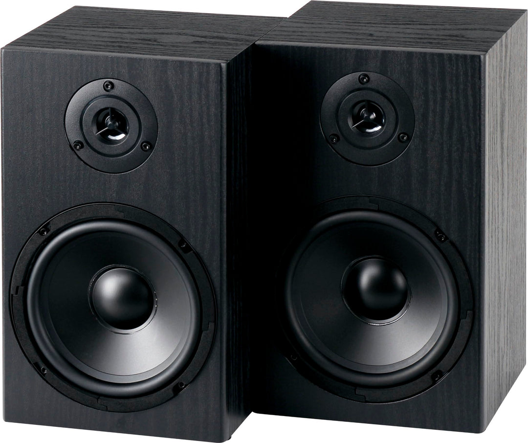 McGrey BSS-265 BK 6,5" HiFi Regallautsprecher - 1 Paar Boxen - 40Watt (RMS) - 2-Wege-System - auch f