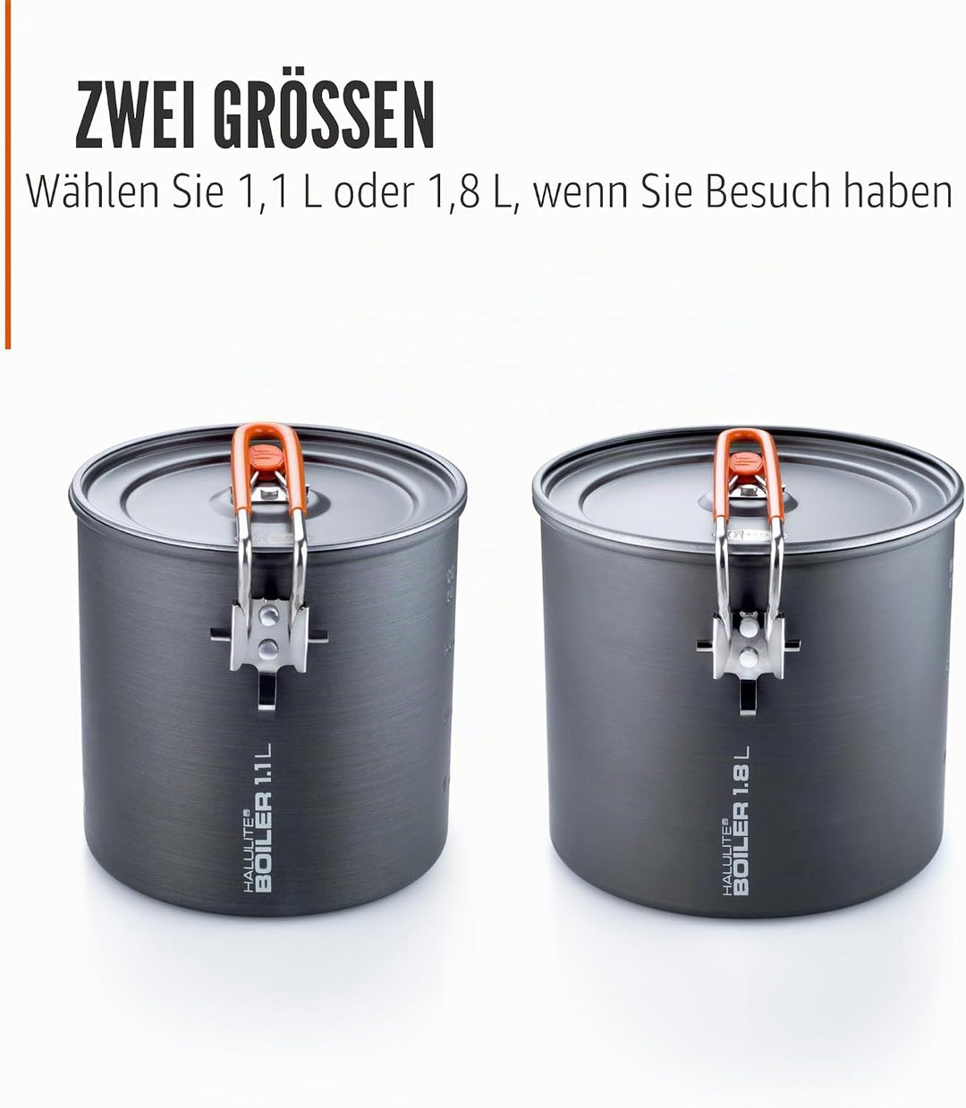 GSI Outdoor Halulite Boiler, der perfekte verstaubare Topf, Superior Backcountry Kochgeschirr seit 1