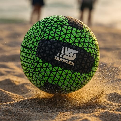 Sunflex® Beach- UND FUNBALL Size 2 NeoGrip Neongreen