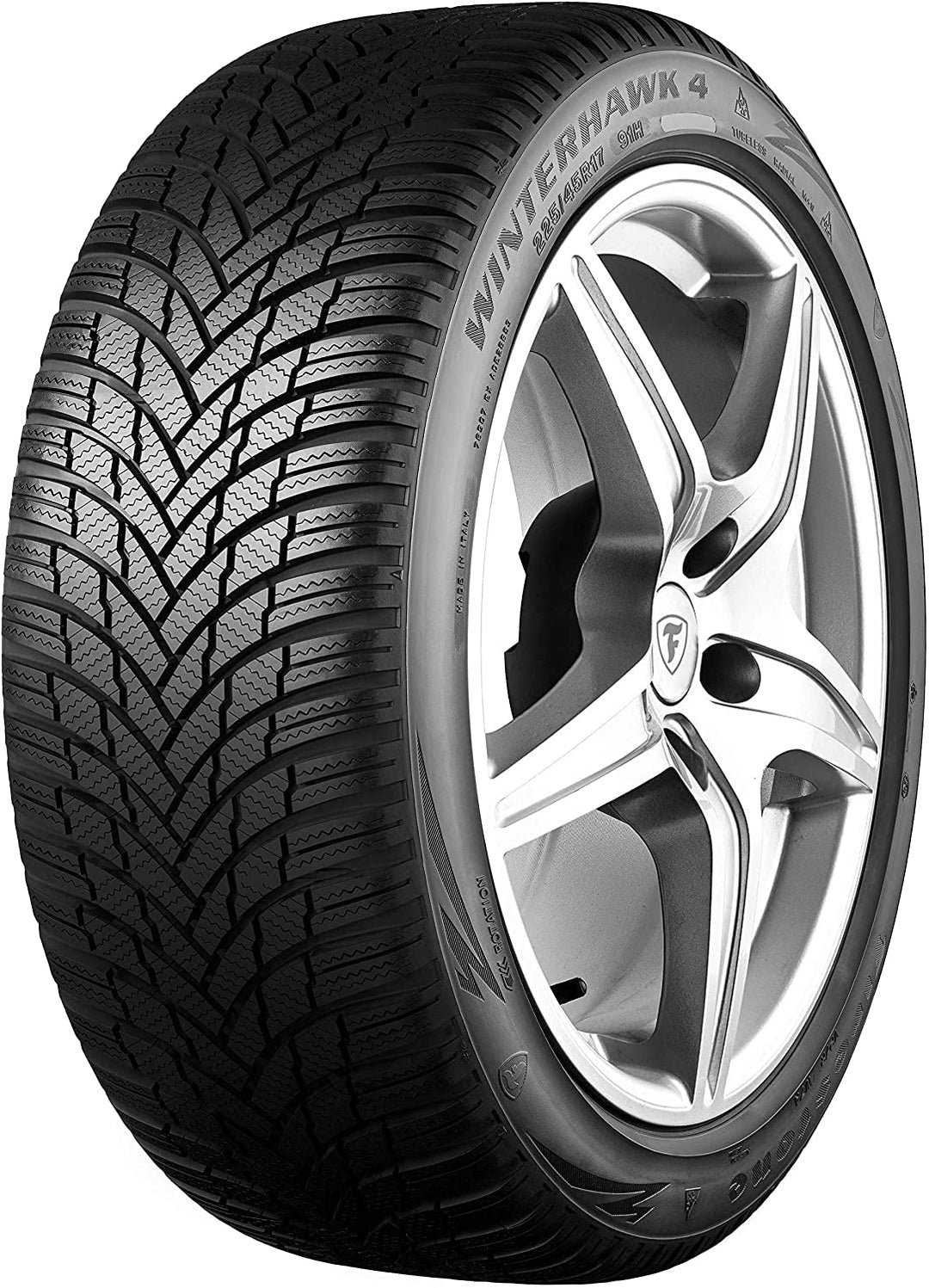 Firestone WINTERHAWK 4 - 215/60 R16 99H XL - C/B/71 - Winterreifen (PKW & SUV) 215/60R16 99H - XL/M+