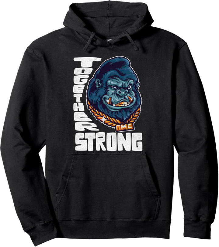 Apes Together Strong Meme Stock Short Squeeze Pullover Hoodie