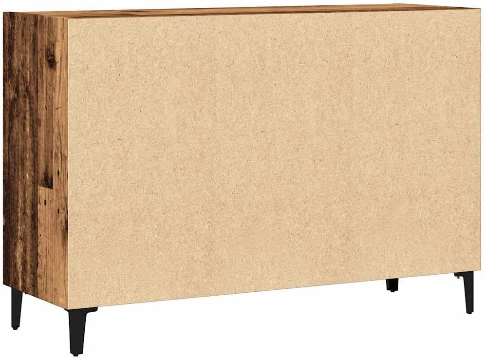vidaXL Sideboard Altholz-Optik 103,5x35x70 cm Holzwerkstoff, Schrank, Highboard, Home Organizer, Lag