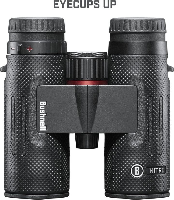 Bushnell Bn1036b Nitro-Fernglas, 10 x 36 mm, schwarzes Dach, Multi, Einheitsgrösse
