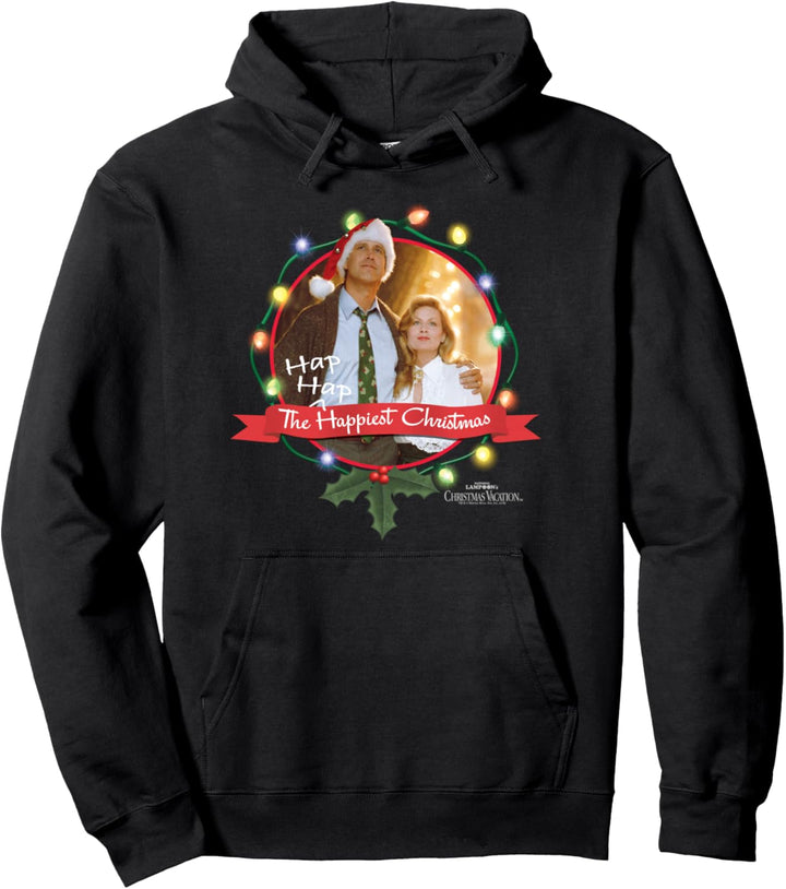 Christmas Vacation Ha Ha Happiest Weihnachten Pullover Hoodie