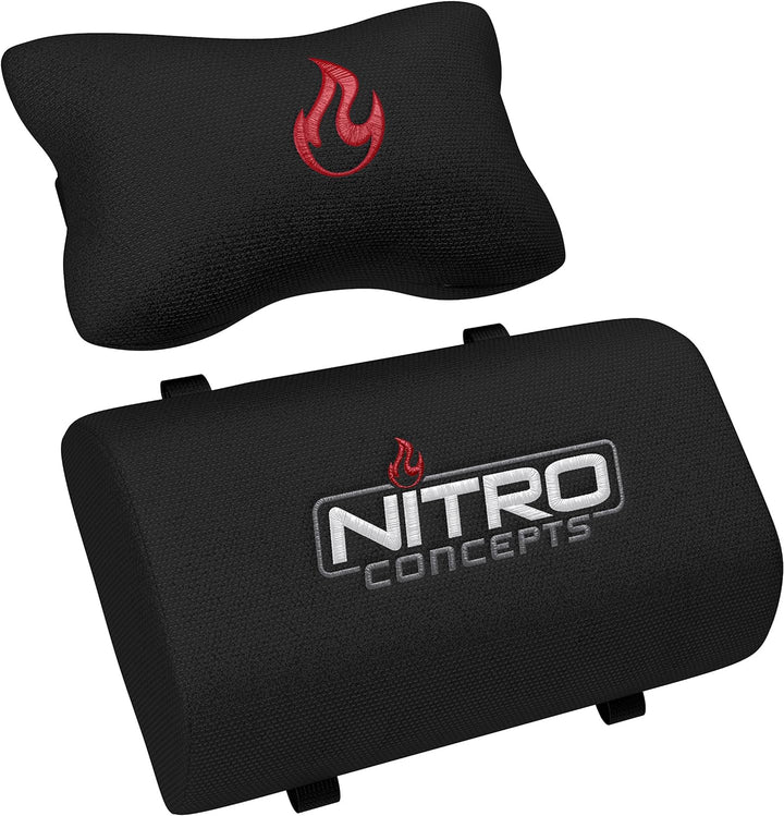 NITRO CONCEPTS S300 Gamingstuhl - Ergonomischer Bürostuhl Schreibtischstuhl Chefsessel Bürostuhl Pc