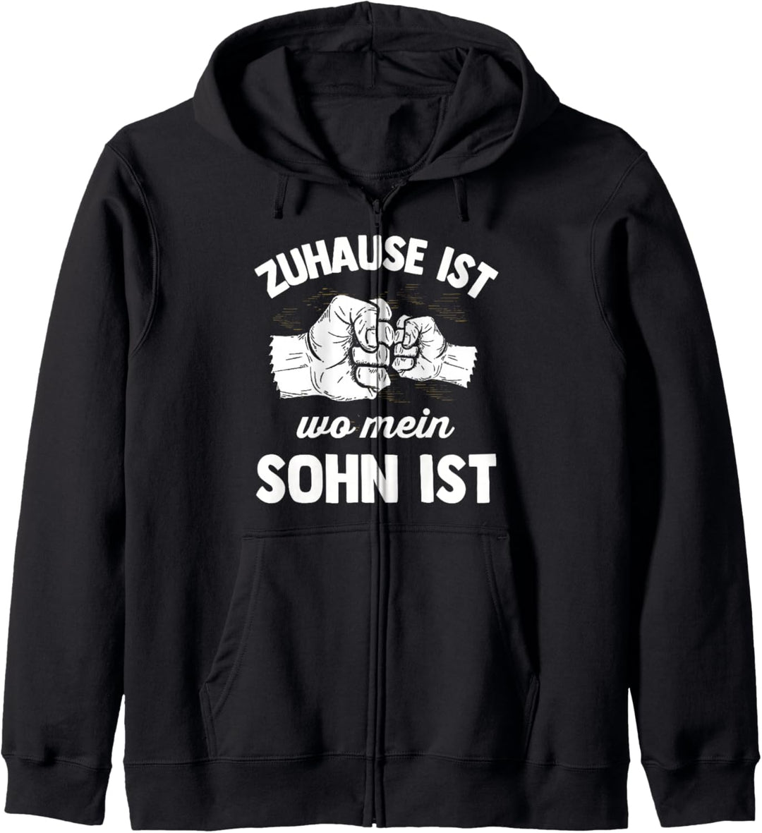 Vatertag Tshirt Vater Sohn Kind Papa Daddy Dad Söhne Junge Kapuzenjacke