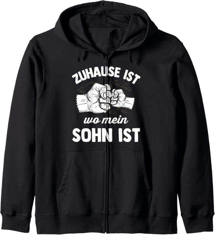 Vatertag Tshirt Vater Sohn Kind Papa Daddy Dad Söhne Junge Kapuzenjacke