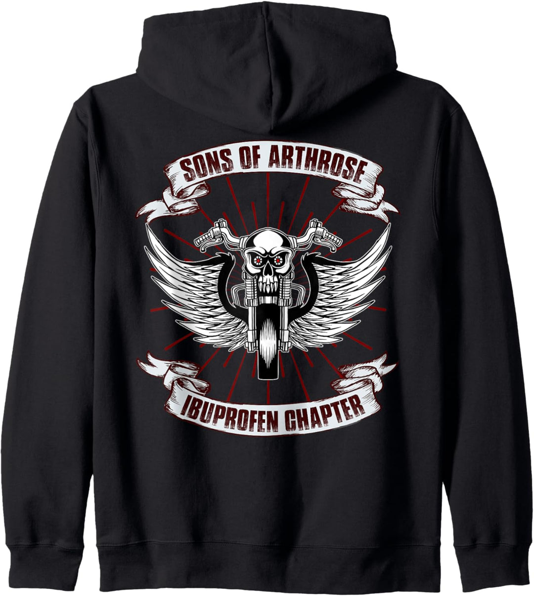 Sons of Arthrose - Ibuprofen Chapter Biker Motorradfahrer Kapuzenjacke