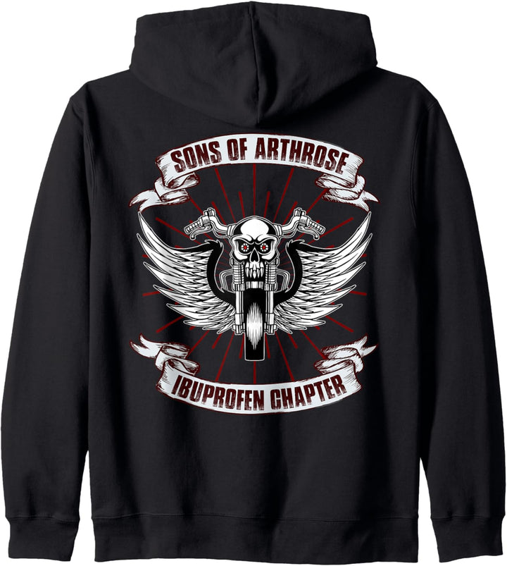 Sons of Arthrose - Ibuprofen Chapter Biker Motorradfahrer Kapuzenjacke