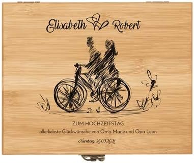 Maverton Weinöffner-Set personalisiert Weinset Sommelier Set - Geschenkbox Holzbox + 8er Weinzubehör