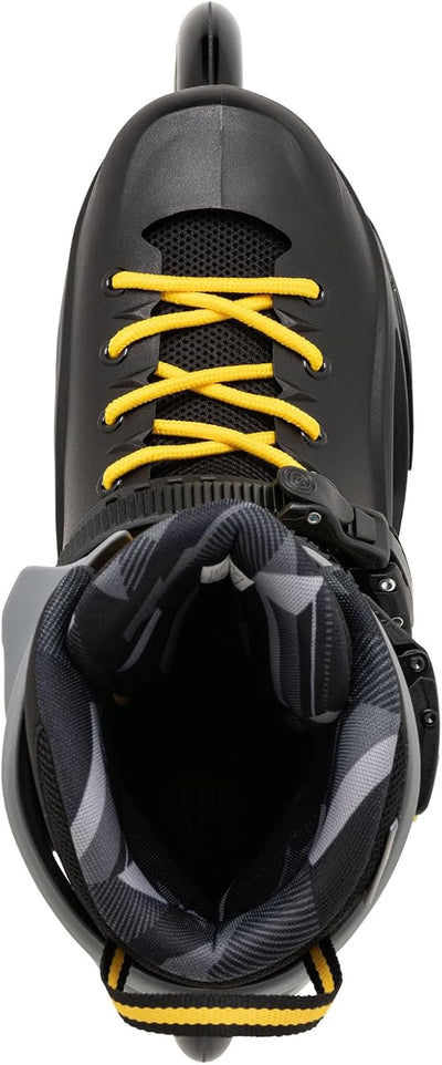 Rollerblade Herren Rb 110 Inline-Skates 44.5 Nero/Giallo Zafferano, 44.5 Nero/Giallo Zafferano