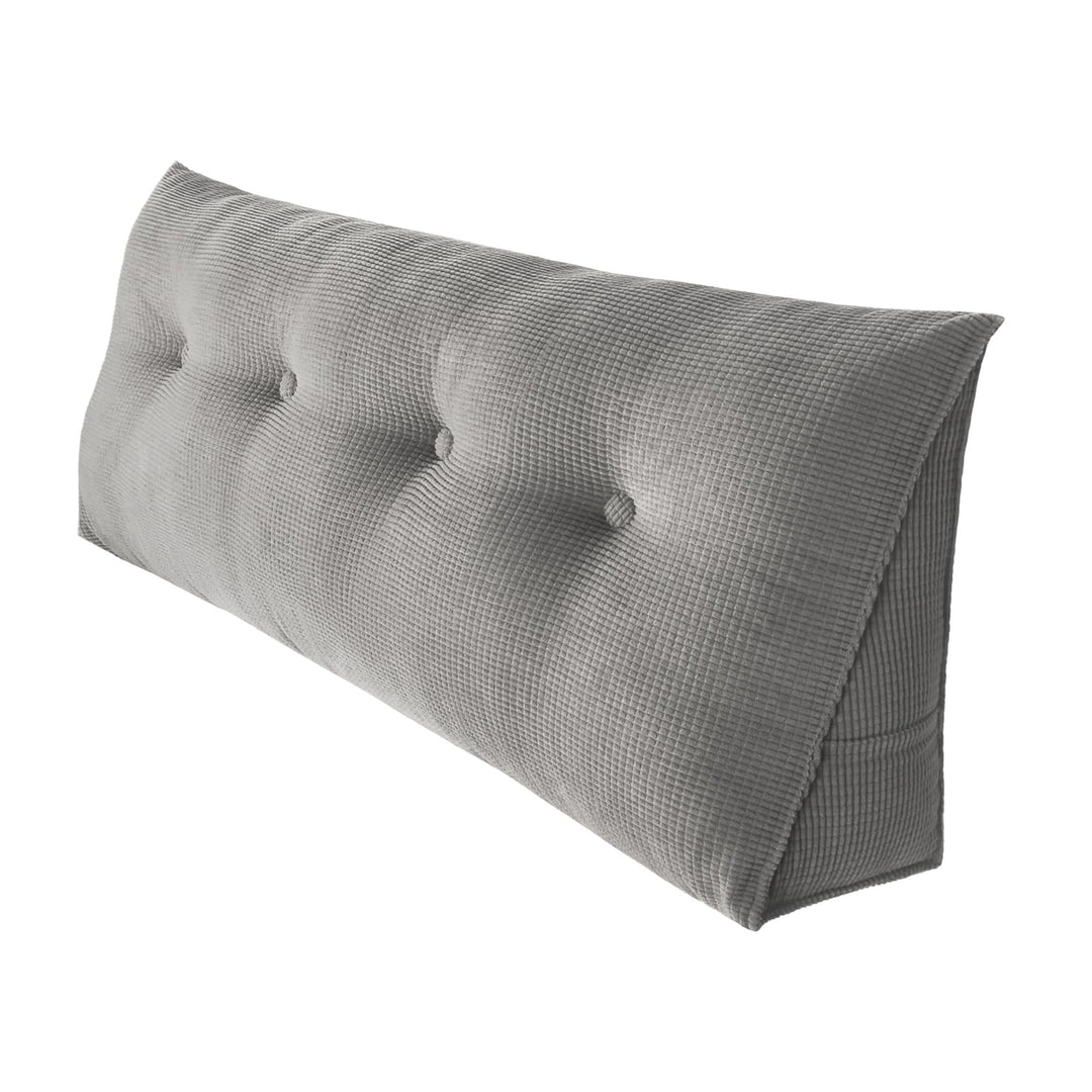 OHMG 120/140/160/180/200 cm Lesekissen für Bett, Rückenkissen, Sofakissen, dreieckiges Kopfteil, Sof