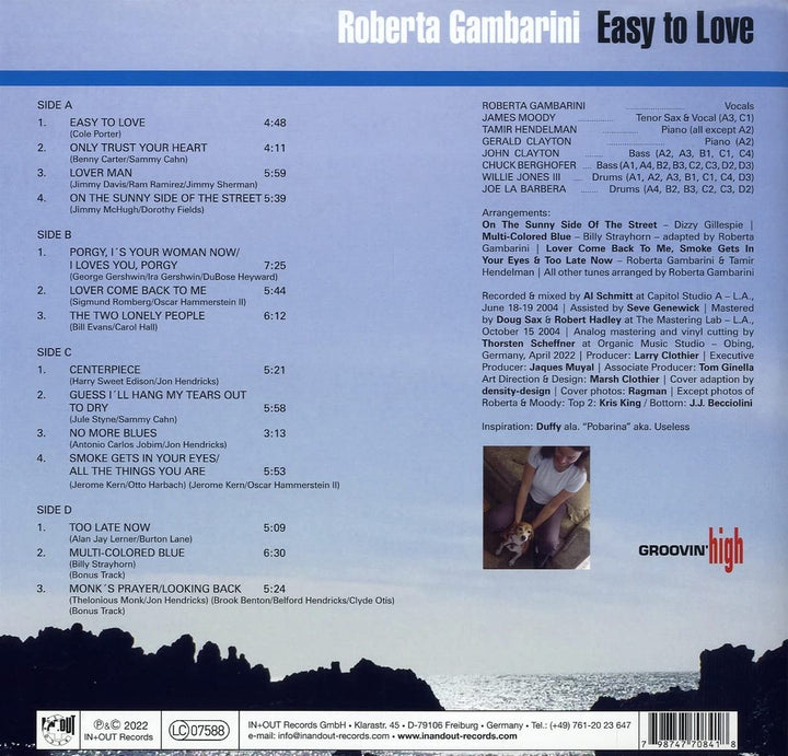 Easy to Love, Vinyl