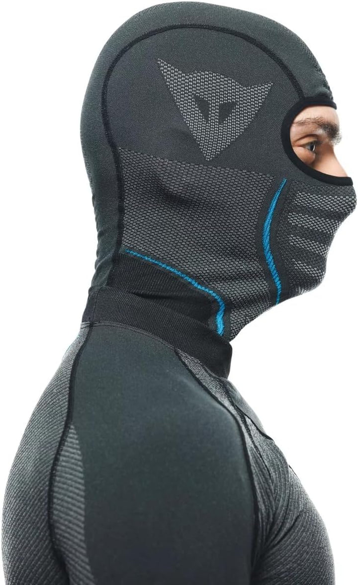 Dainese - Dry Balaclava, Motorrad Sturmhaube Schwarz für Herren und Damen, Universalgrösse, Sturmhau