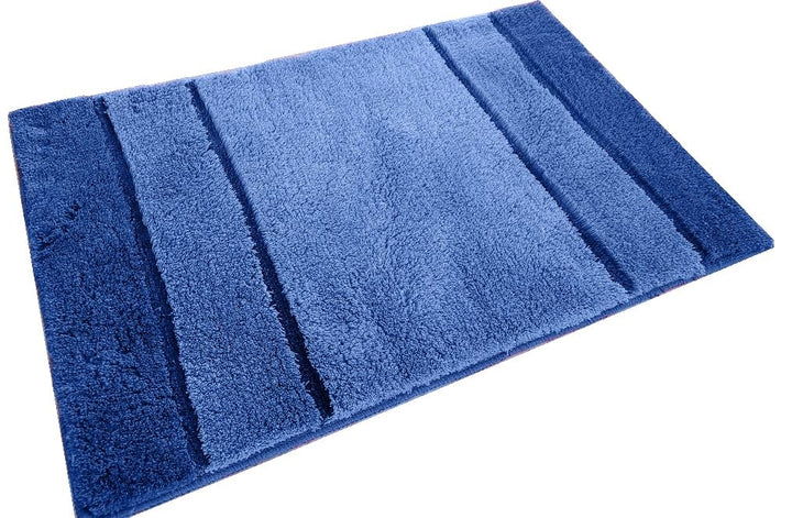 Spirella 1014483 Calma Badteppich 60 x 90 cm blau