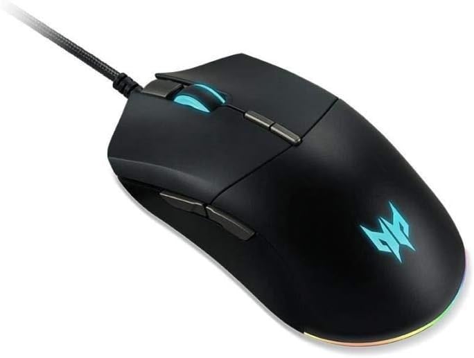 acer Predator Cestus 330 Gaming Maus (16.000 DPI, 400 IPS Tracking, 7 programmierbare Tasten, 1 ms R