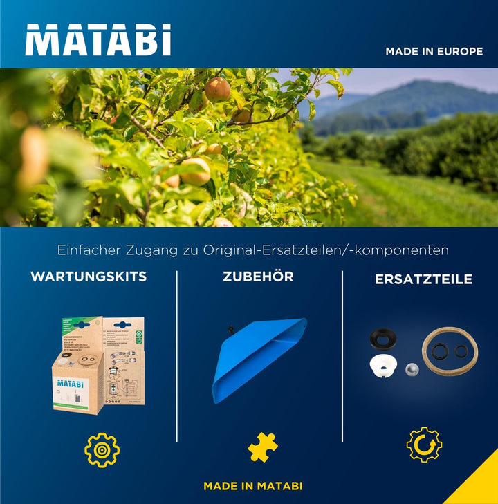 Matabi e15 LTC Elektrischer Sprüher - Herausnehmbarer Li-Ion 20V Akku - Bis zu 375L Autonomie - Elek
