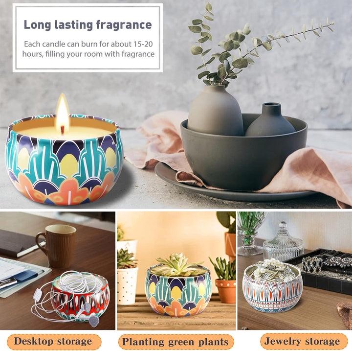 MULEVIP Kerzen Selber Machen Set,DIY Kerzenherstellung Zubehör,Duftkerze Geschenke Set Einschliessli