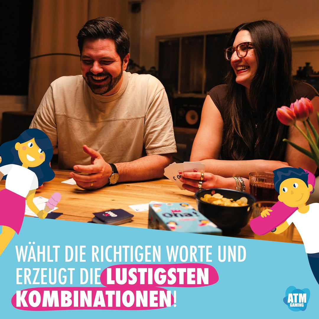 ATM Gaming OHA! Das Familienspiel - Gesellschaftsspiele - Fragen und Herausforderungen, um Deine Elt