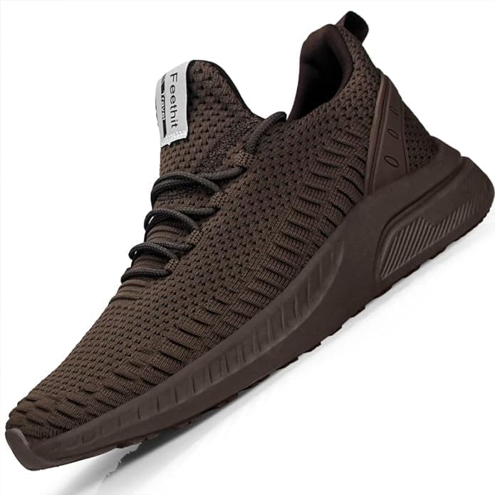 Feethit Turnschuhe Herren Laufschuhe Sportschuhe Sneaker rutschfeste Gummisohlen Leichte und Atmungs