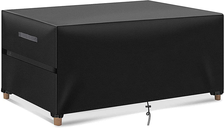 MEELOTOP Abdeckung Gartenmöbel Winterfest und Wasserdicht, 215x132x72cm 600D Oxford Gewebe Rechtecki