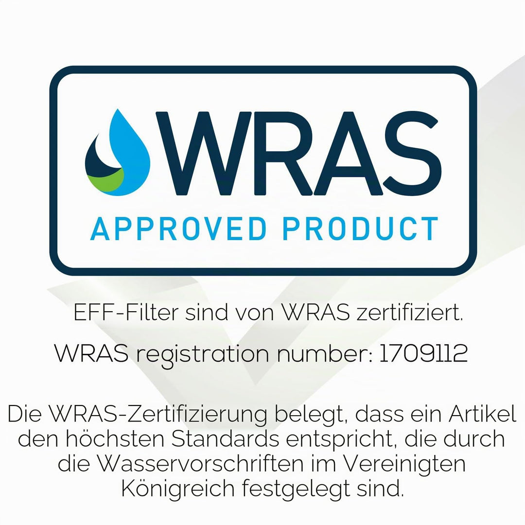 EcoAqua EFF-6032B Kühlschrankwasserfilterersatz Kompatibel mit Panasonic CNRAH-257760, CNRBH-125950,