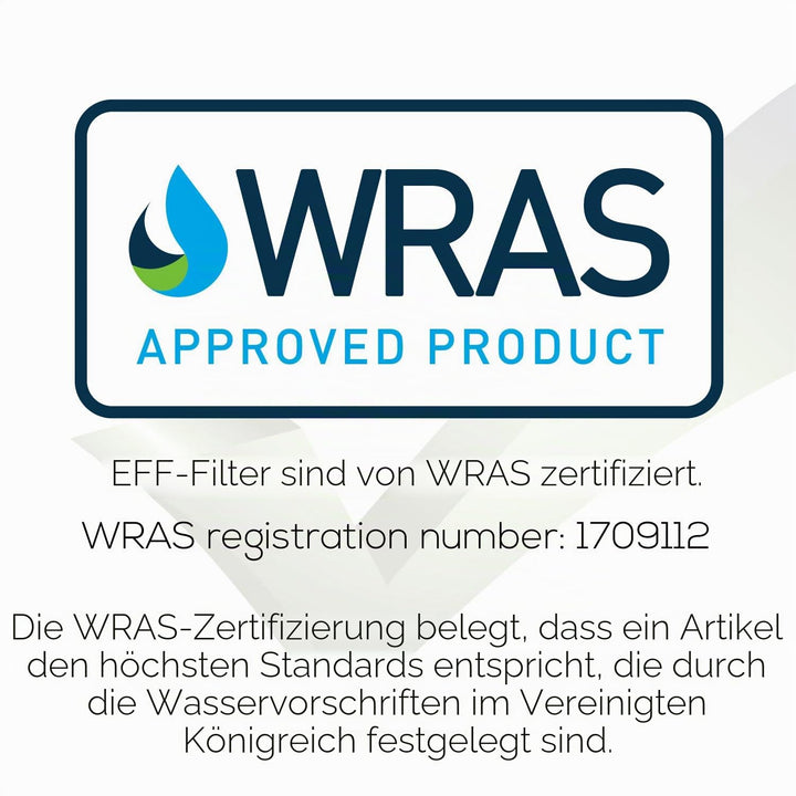 EcoAqua EFF-6032B Kühlschrankwasserfilterersatz Kompatibel mit Panasonic CNRAH-257760, CNRBH-125950,