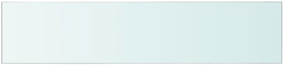 Glasboden Glasscheibe Glasplatte für Glasregal Transparent 60 x 12 cm, 60 x 12 cm