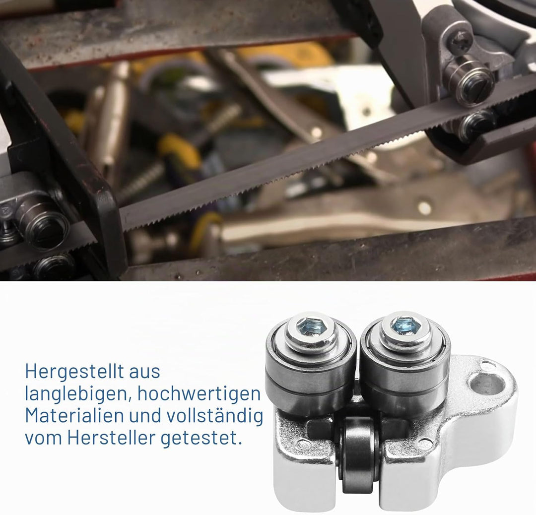 42-28-0395 Führungsrollen-Set vorne für Milwaukee Fuel Deep Cut Bandsäge 6230N, 6236N, 6238N, 6232-6
