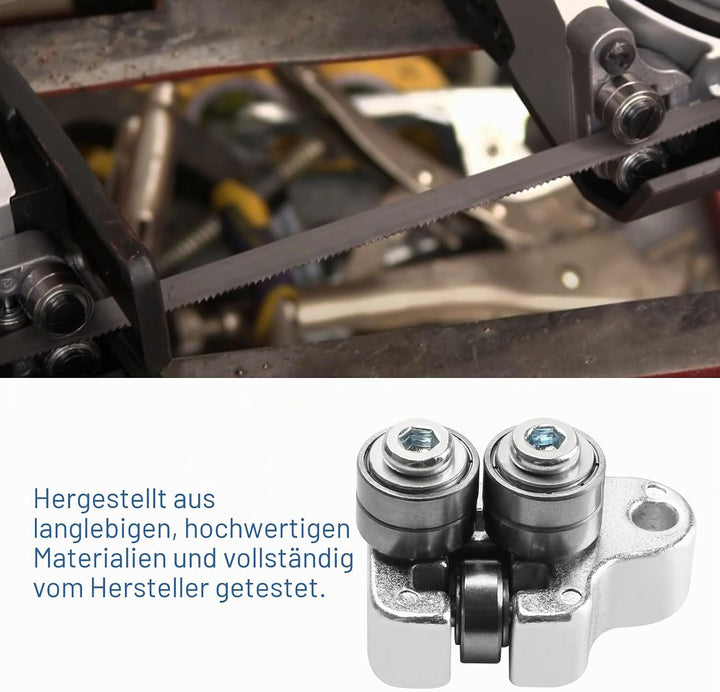 42-28-0395 Führungsrollen-Set vorne für Milwaukee Fuel Deep Cut Bandsäge 6230N, 6236N, 6238N, 6232-6