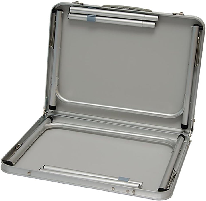 AMANKA Alu Campingtisch 90x60cm - Klapptisch Picknicktisch Leichter Falttisch höhenverstallbar