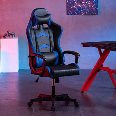 Intimate WM Heart Gaming Stuhl,Bürostuhl mit verstellbarem Kopfkissen und Lendenkissen, Ergonomische