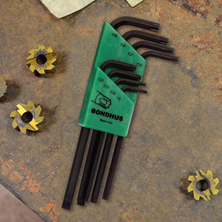 Bondhus Winkelschlüssel-Satz Star Tamper Resistant TR-TL8 Torx, 8-teilig, 32434