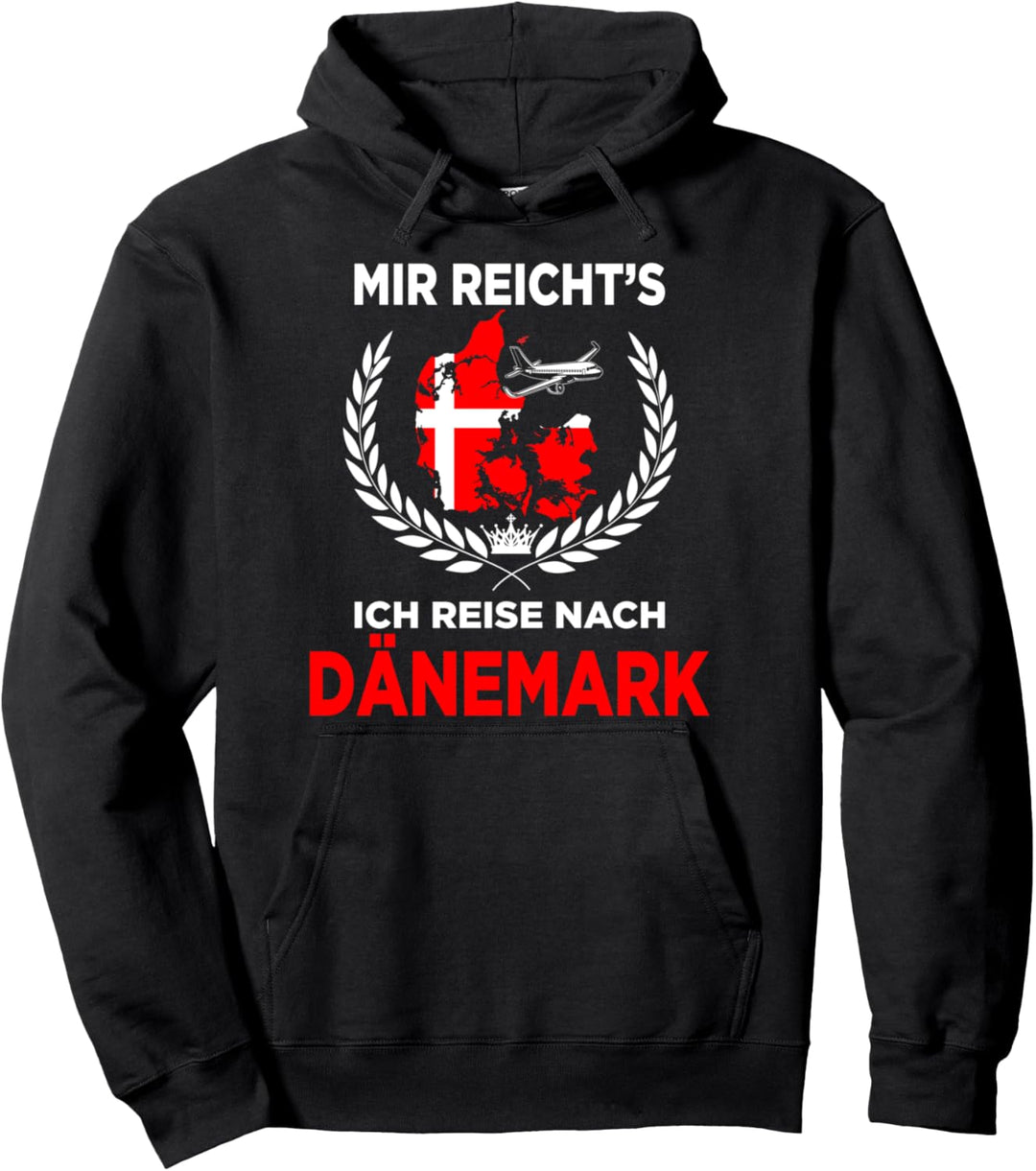 Dänemark Wikinger Skandinavien Kopenhagen Dänen Pullover Hoodie