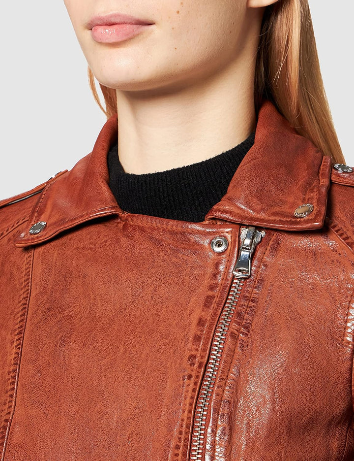 Oakwood Damen Kyoto Jacke L Braun (Cognac 0507), L Braun (Cognac 0507)