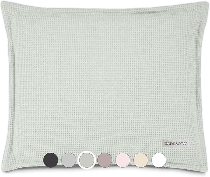 SAUNASOFA® Sauna-Kissen hitzebeständig & waschbar | Made in EU aus Bio-Baumwolle | Sauna-Zubehör für