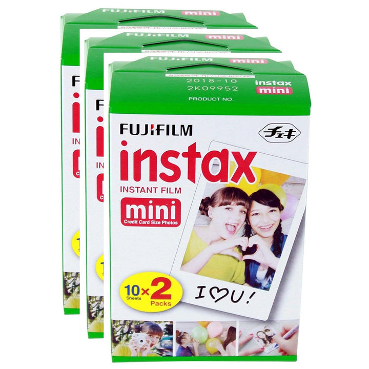 Fujifilm Instax Mini Film Bundle Pack (60 Aufnahmen)