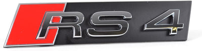 Audi Original RS4 Schriftzug Audi RS4 Schriftzug Emblem vorn