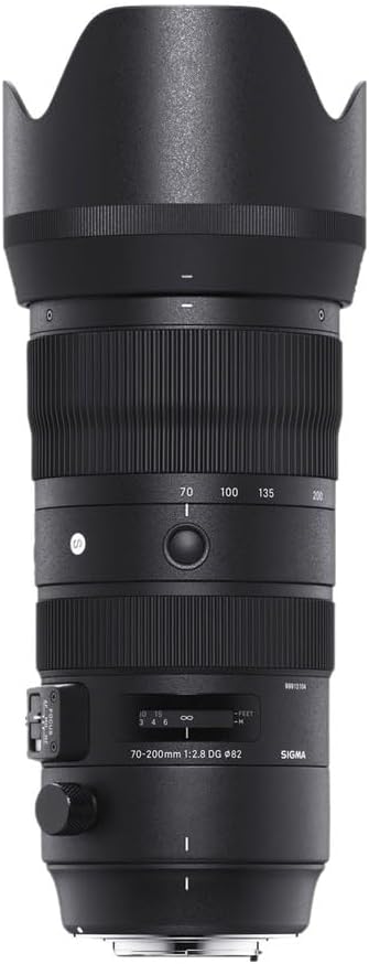 Sigma 70-200/2, 8 DG OS HSM Sports (82mm Filtergewinde) für Canon Objektivbajonett 70-200/2,8 DG OS
