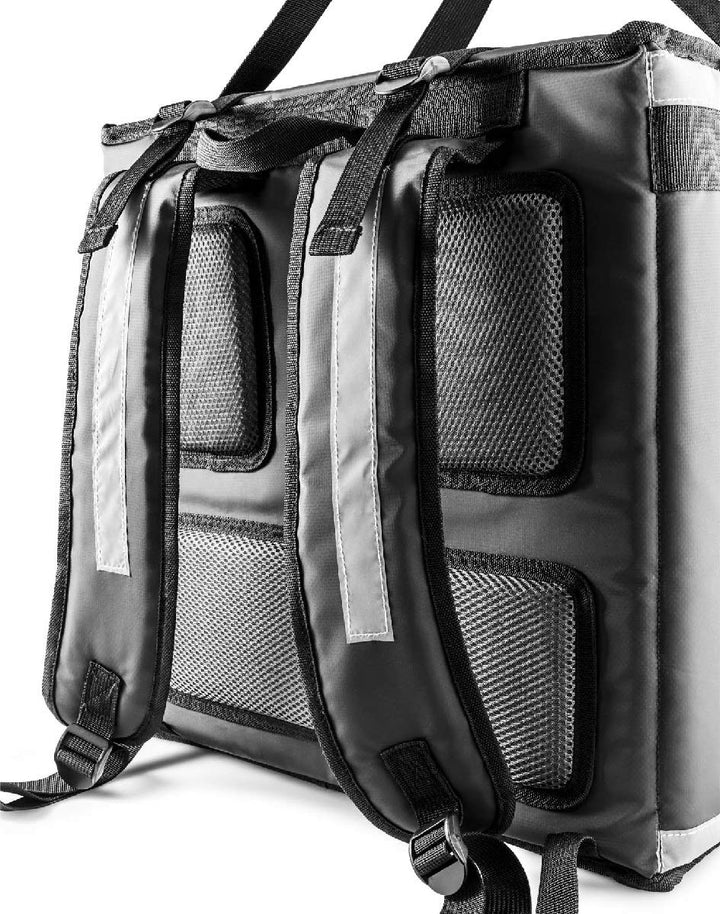 Thermohauser Lieferrucksack 420 x 420 x 420 mm - Transport von Pizza oder Menü-Boxen, Lieferrucksack