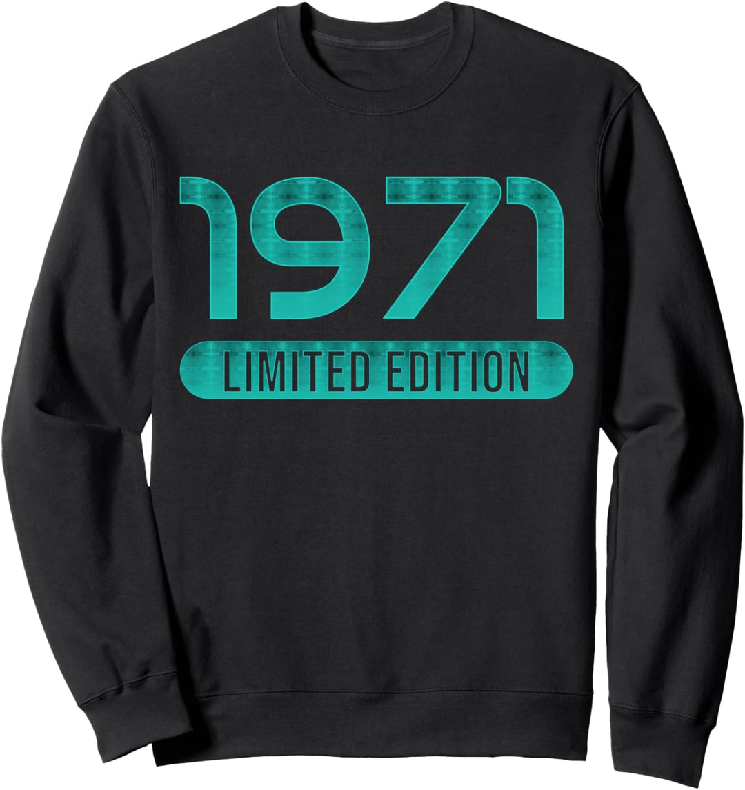 53. Geburtstag Mann Frau 53 Jahre 1971 Deko Lustig Geschenk Sweatshirt