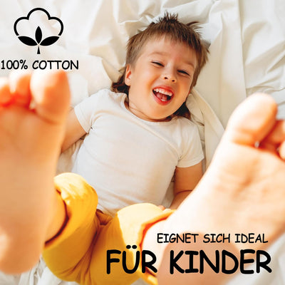 PinkZebra Baby- & Kinderbettwäsche: Decke 100 x 135 cm + Kissen 40 x 60 cm, Babybettwäsche für Mädch